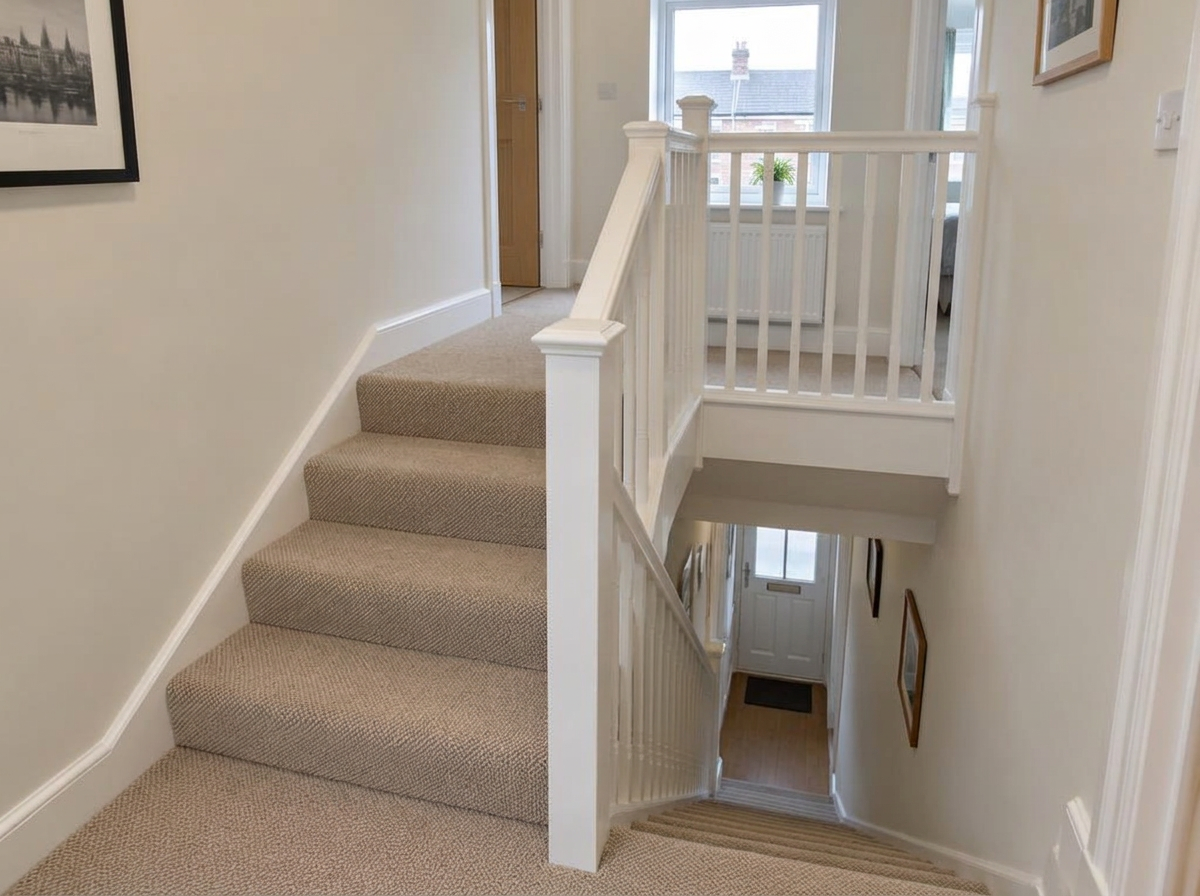 Stairs & landing flooring