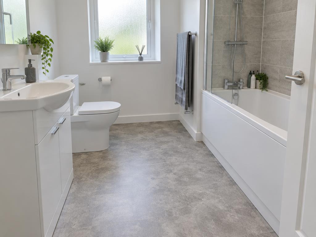 Bathroom flooring